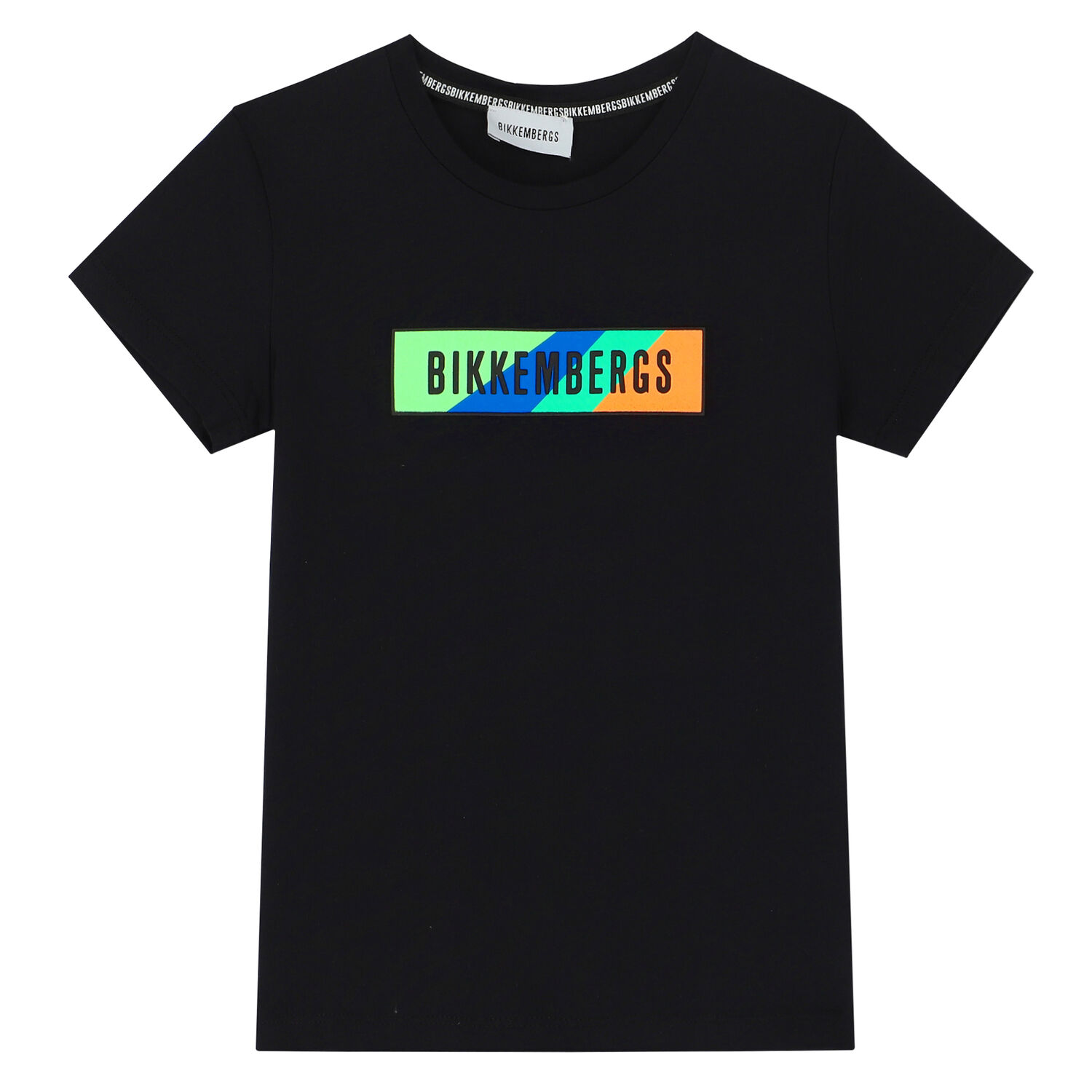 Boys Black Logo T-Shirt, 1, hi-res image number null