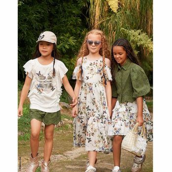 Girls Broderie Anglaise Shorts