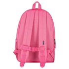 Girls Pink Canvas Polo Bear Backpack ( 44cm ), 1, hi-res