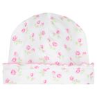 Baby Girls Pink Rosy Roses Hat, 1, hi-res
