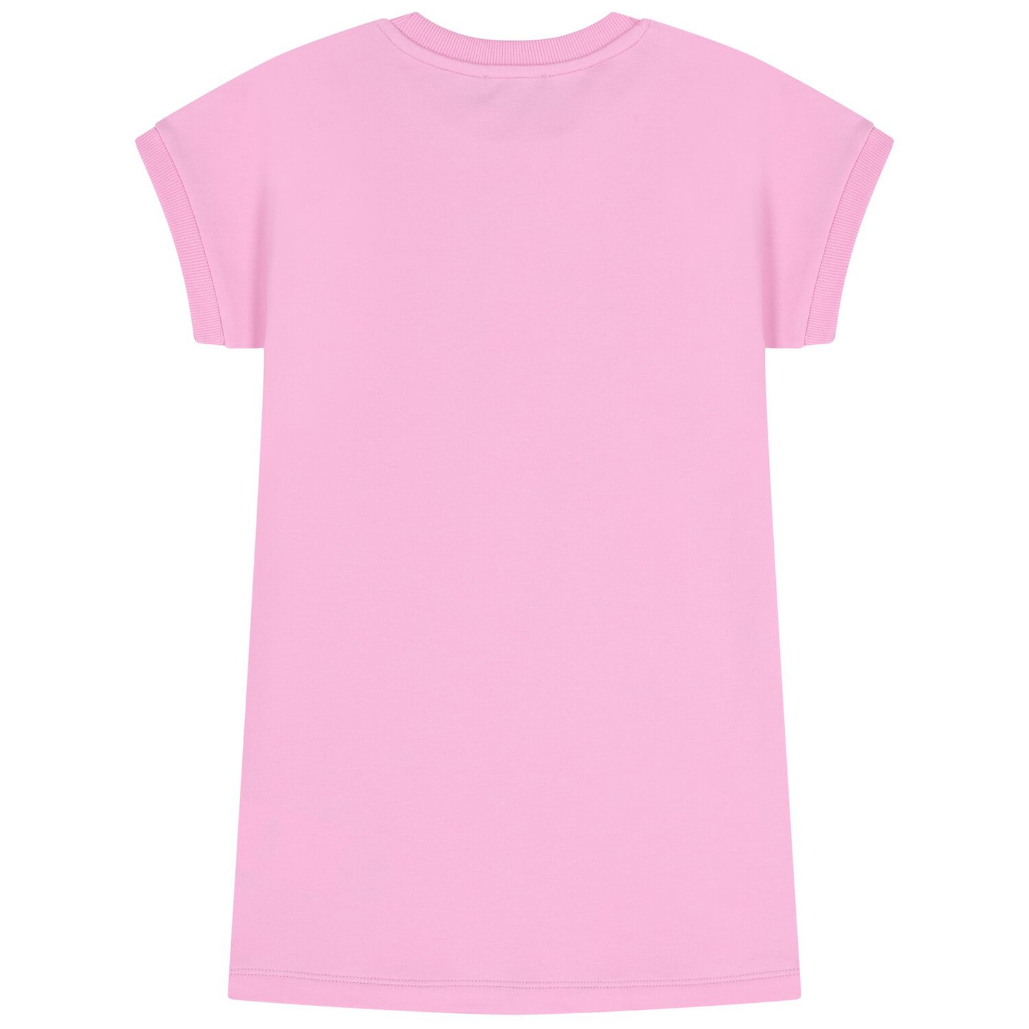 Girls Pink Teddy Bear Dress, 2, hi-res