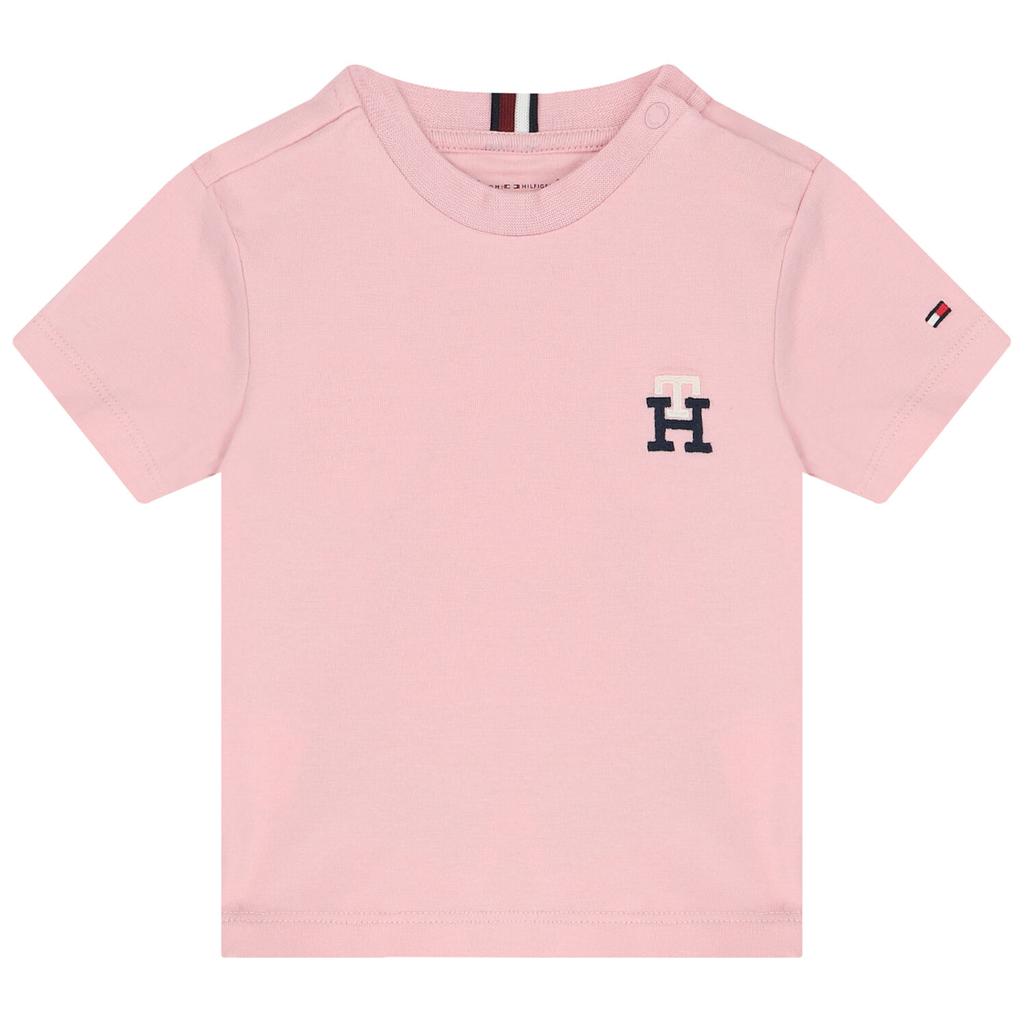 Baby Girls Pink Logo 3-Piece Tracksuit, 3, hi-res