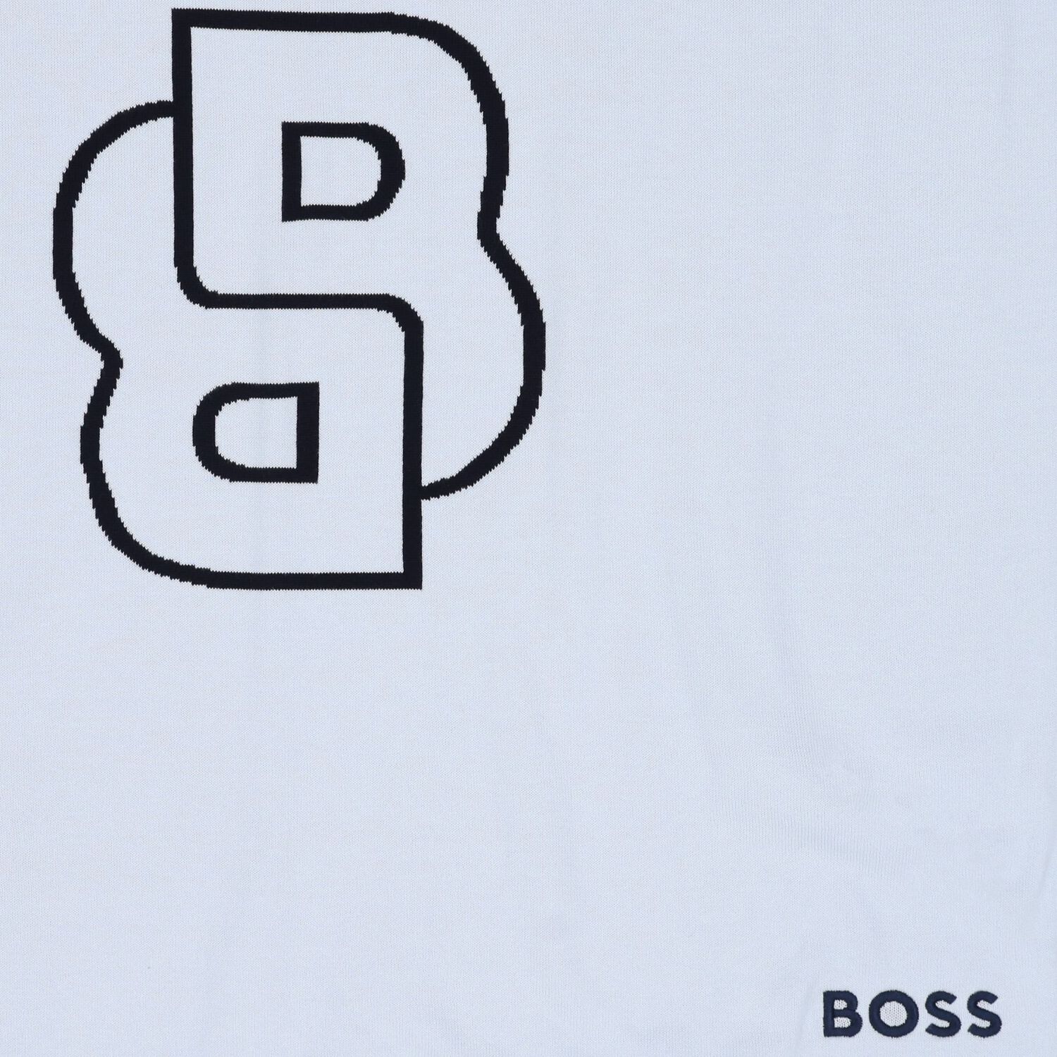 Baby Boys Blue & Navy Blue Logo Blanket, 1, hi-res