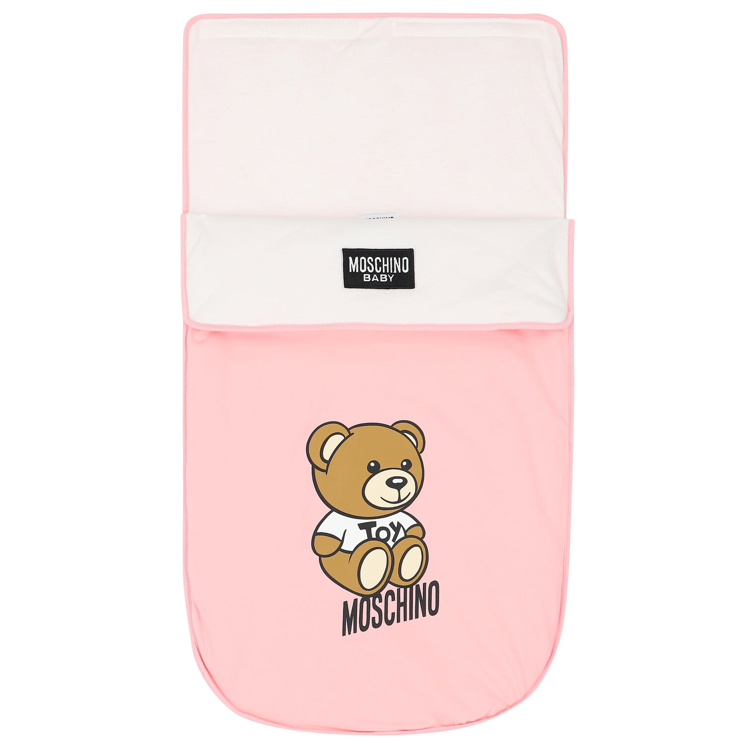 Pink Teddy Bear Logo Baby Nest, 5, hi-res