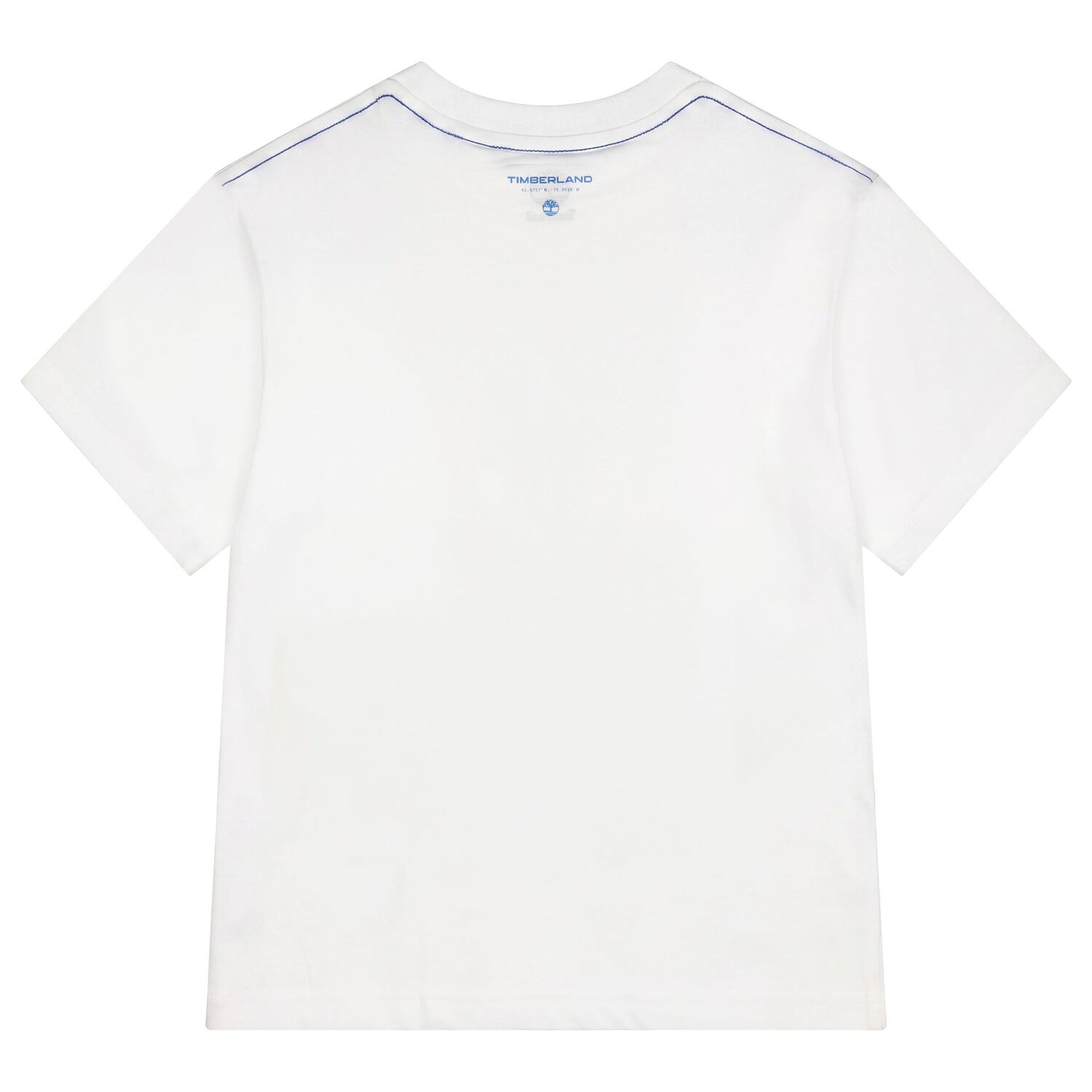 Boys White Logo T-Shirt, 1, hi-res