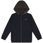 Boys Black & Khaki Tracksuit, 2, hi-res