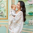 White Le Gateau Baby Carré Swaddle Blanket, 1, hi-res