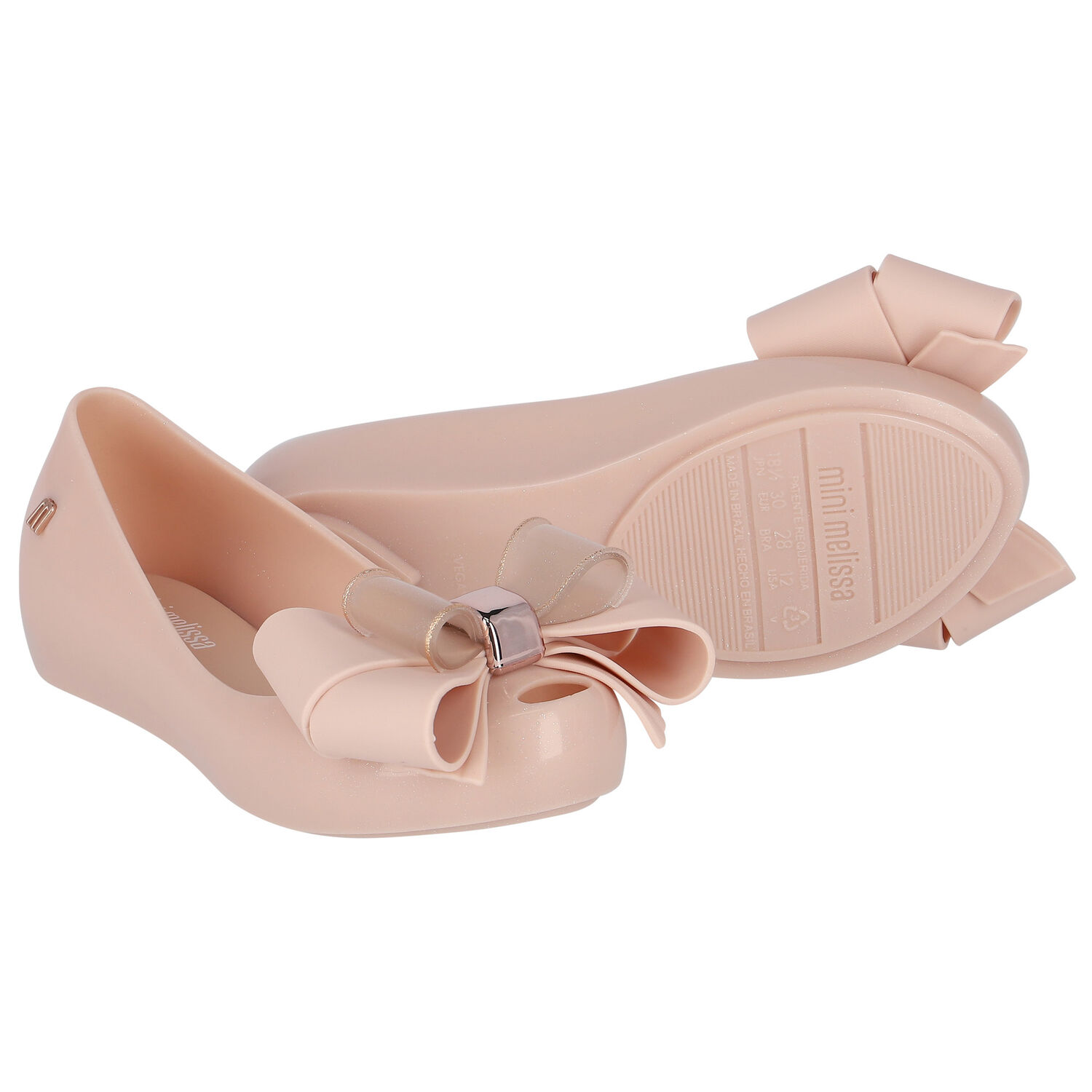 Girls Pink Bugs Jelly Shoes, 1, hi-res