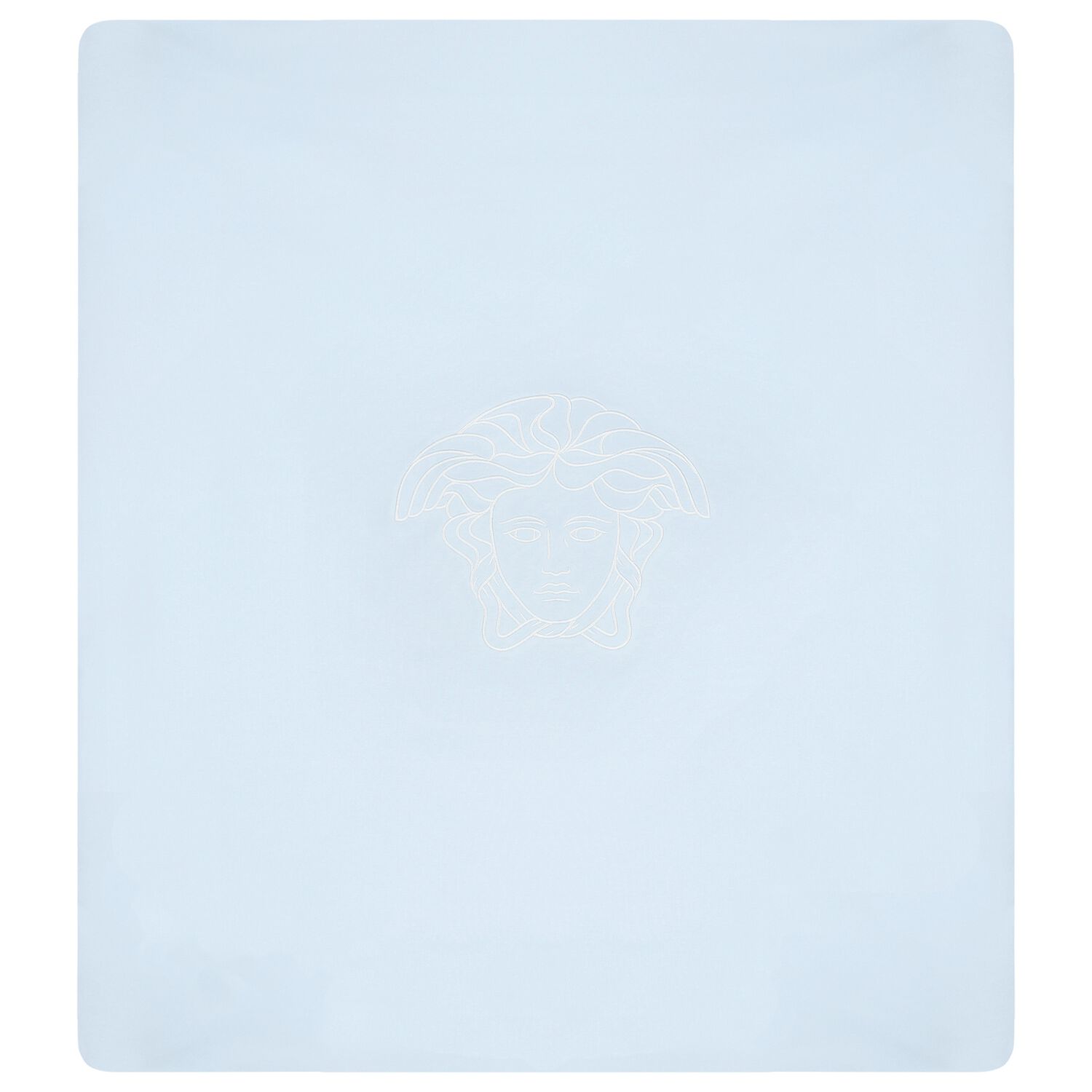 بطانية أولاد بالشعار بطبعة ميدوسا باللون الأزرق, 1, hi-res