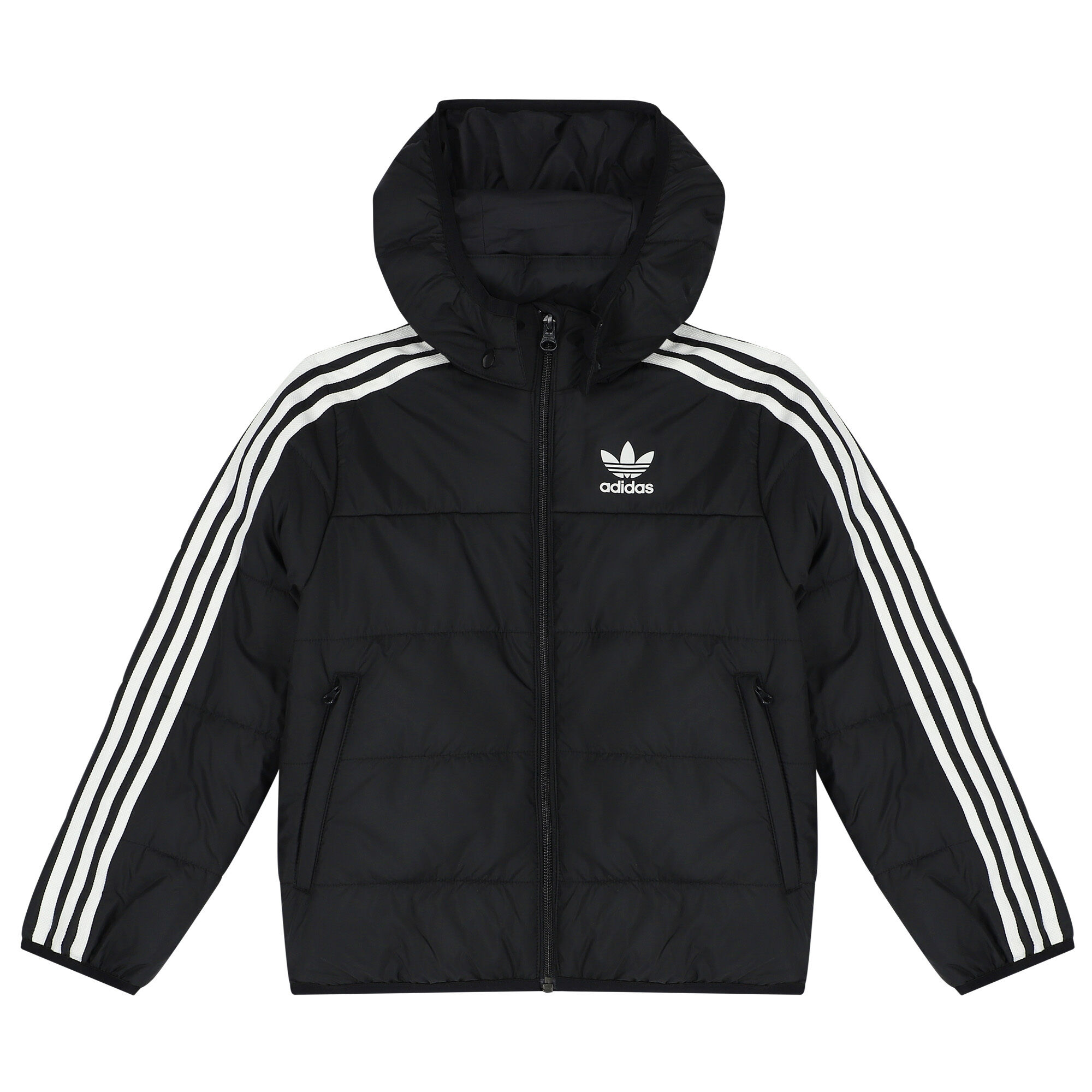 Adidas padded jacket junior black clearance