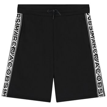 Black Logo Shorts