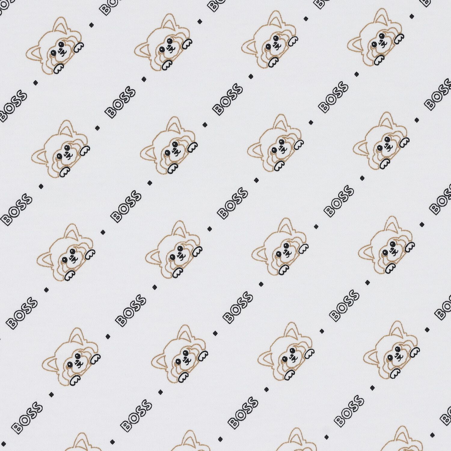 White Logo Baby Blanket, 1, hi-res image number null