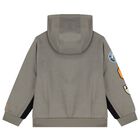 بدلة رياضية بالشعار باللون الأخضر للأولاد, 1, hi-res