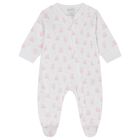 Baby Girls White & Pink Teddy Bear Babygrow Gift Set , 1, hi-res