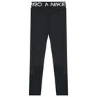 Girls Black Logo Leggings, 1, hi-res