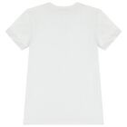 Boys White & Navy Blue T-Shirts ( 2-Pack ), 1, hi-res
