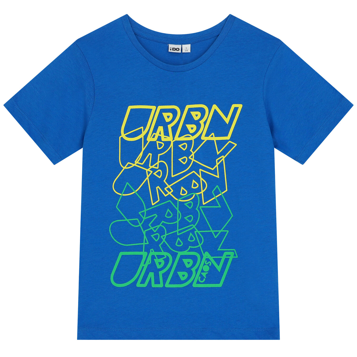 طقم شورت أولاد باللون الازرق والرمادى, 1, hi-res