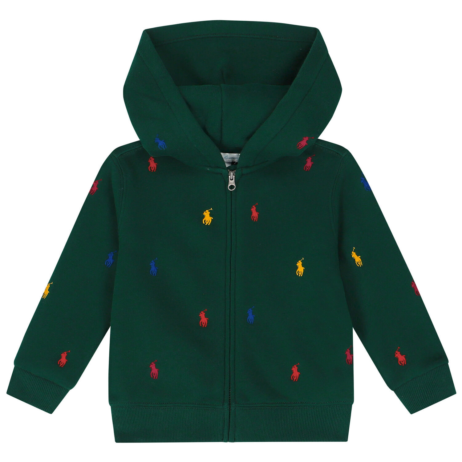 Baby Boys Green Logo Tracksuit, 1, hi-res image number null