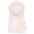 Baby Girls Pink Ruffled Nest, 3, hi-res