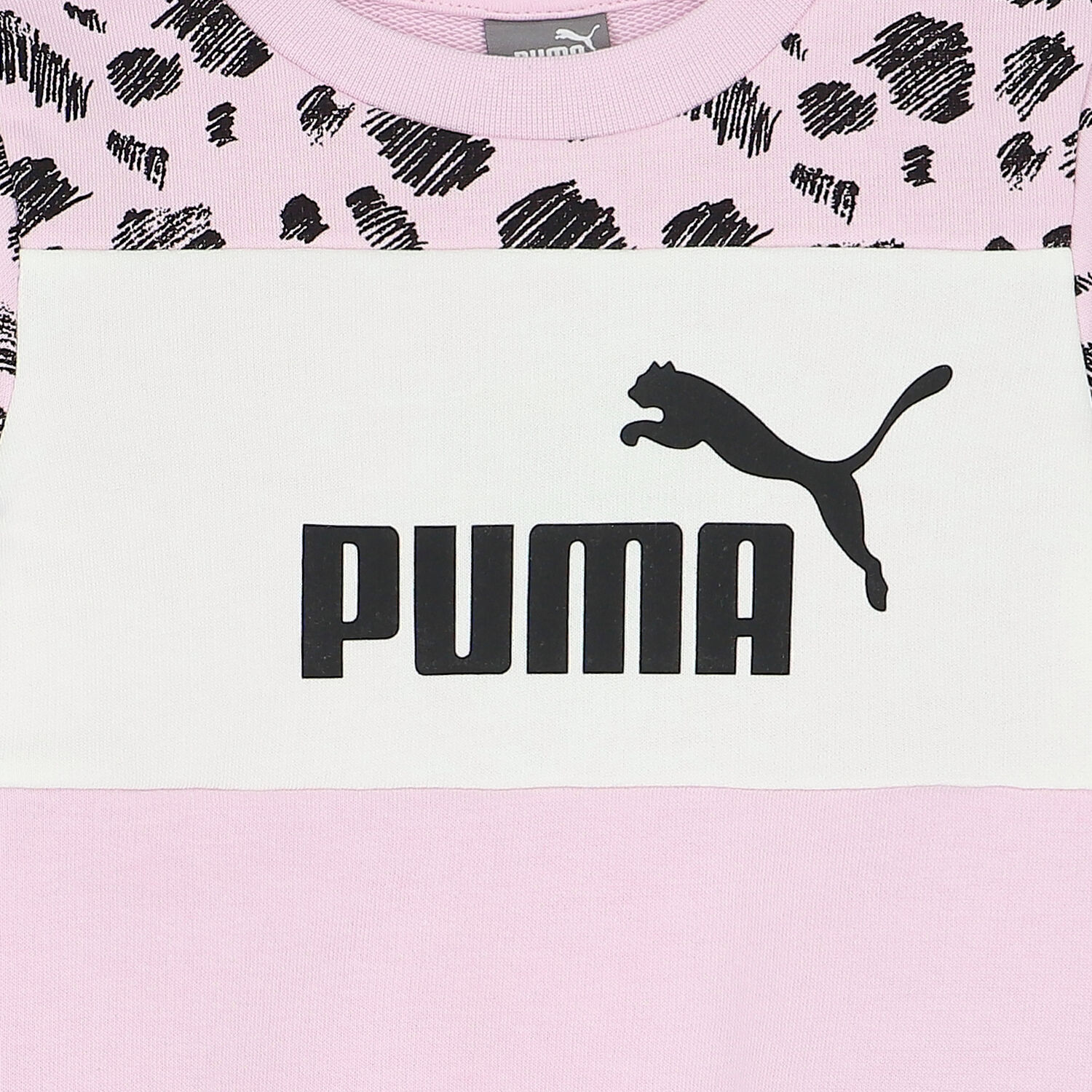 Girls Pink Logo Sweatshirt, 1, hi-res image number null