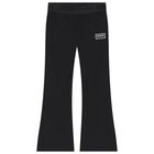 Girls Black Logo Leggings Set, 2, hi-res