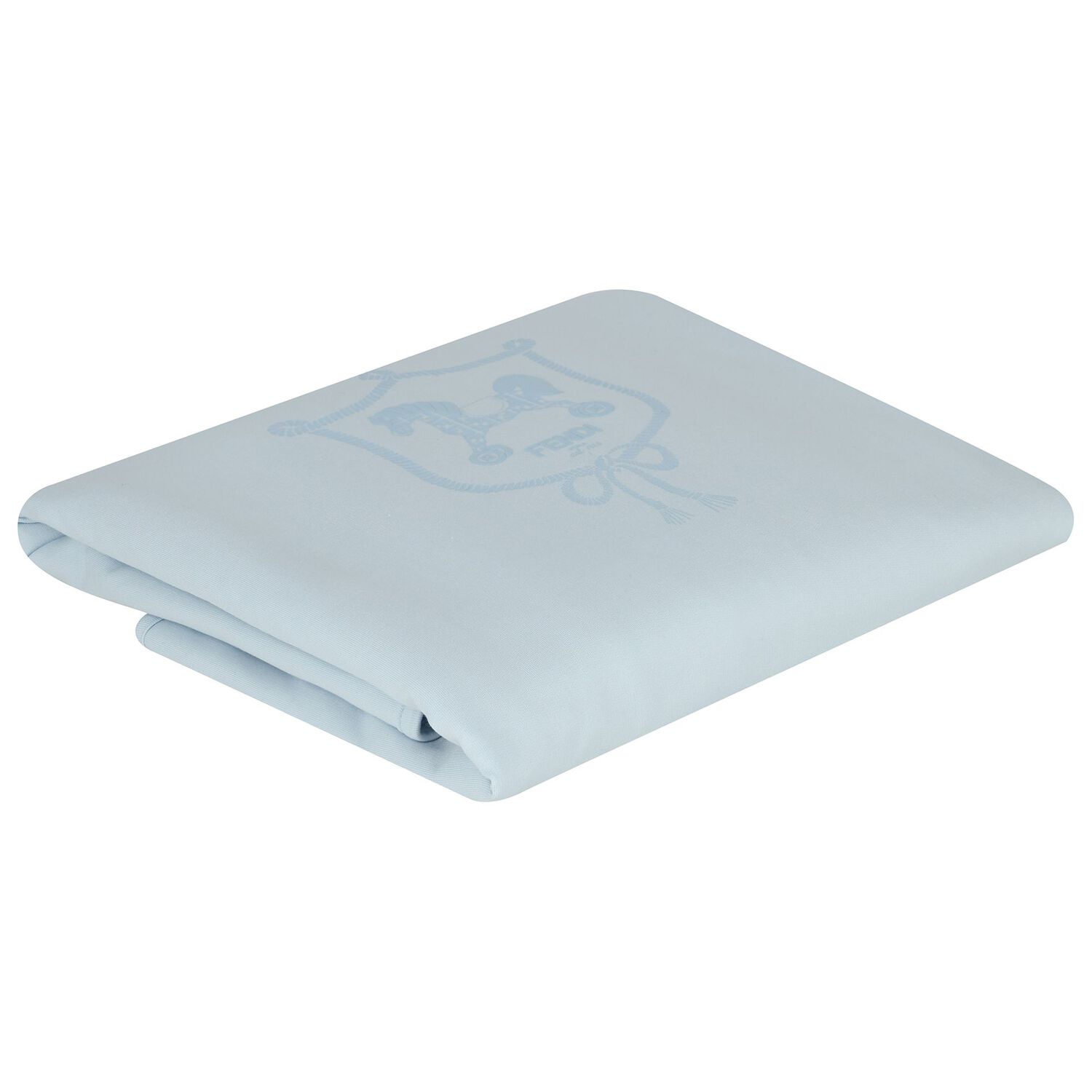 بطانية أطفال زرقاء بشعار للأولاد, 2, hi-res