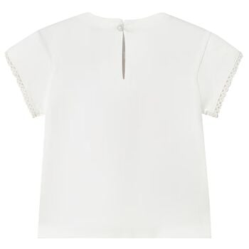 Younger Girls White T-Shirt