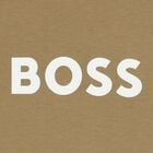 Boys Mini Me Beige Logo T-Shirt, 6, hi-res