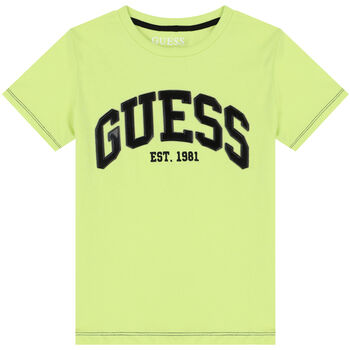 Boys Green Logo T-Shirt