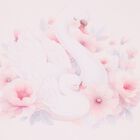 Baby Girls Pink Swan Babygrow Set, 1, hi-res