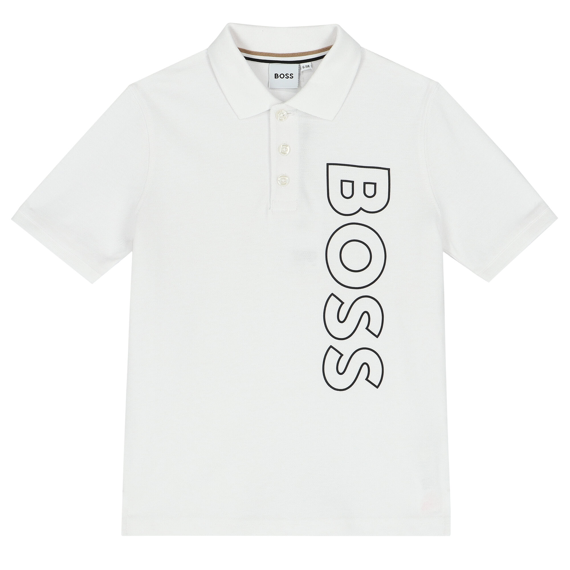 Boys boss top polo shirt
