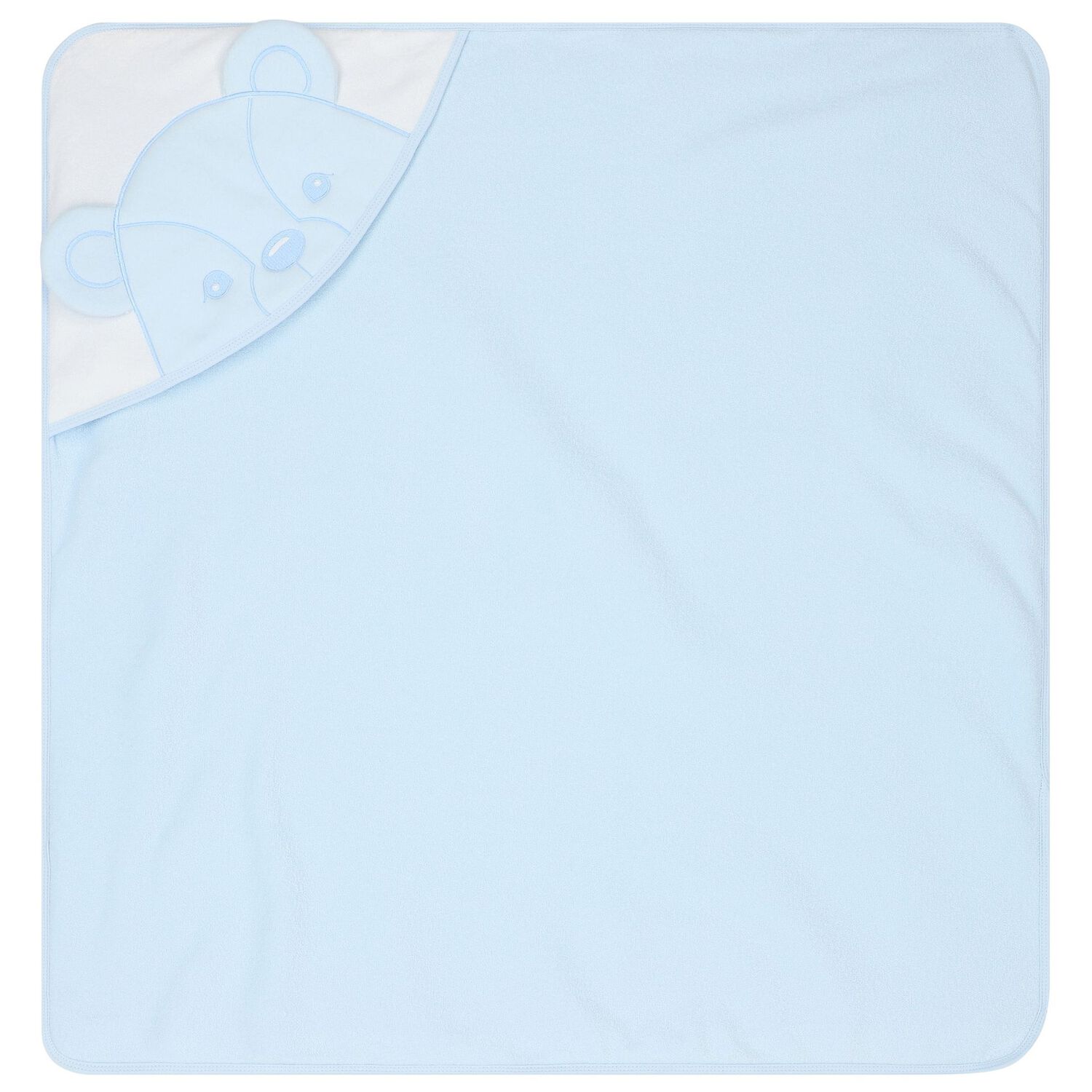 Baby Boys Blue Towel Set, 1, hi-res image number null