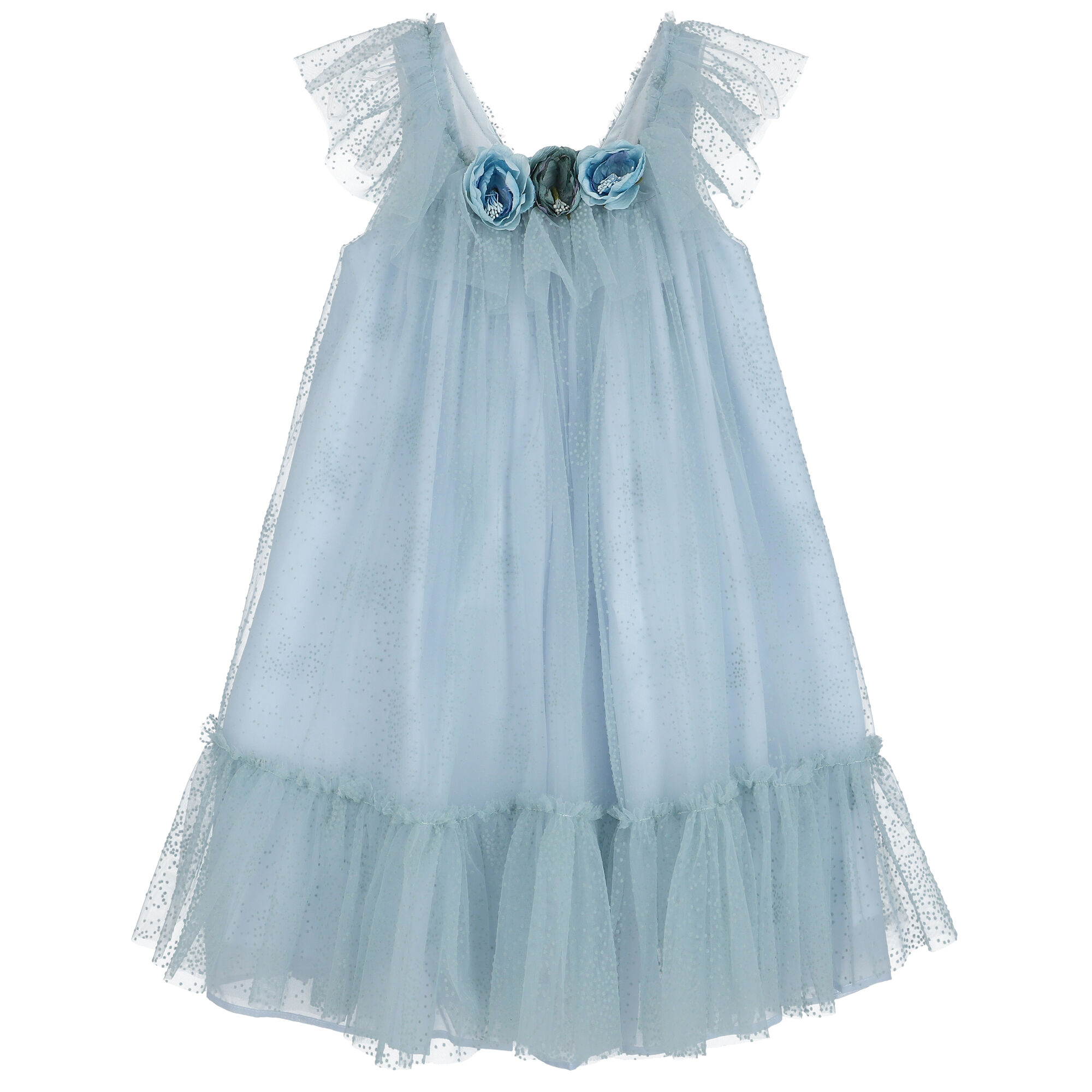 Blue shop tulle dress