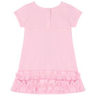 Younger Girls Pink Minnie Mouse Dress, 1, hi-res