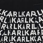 Girls Black & White Logo Skirt, 1, hi-res