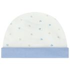 Baby Boys White & Blue Teddy Bear Babygrow Gift Set, 2, hi-res