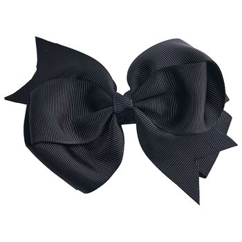 Abel & Lula Girls Black Bow Hairclip, 1 Girls Black Bow Hairclip