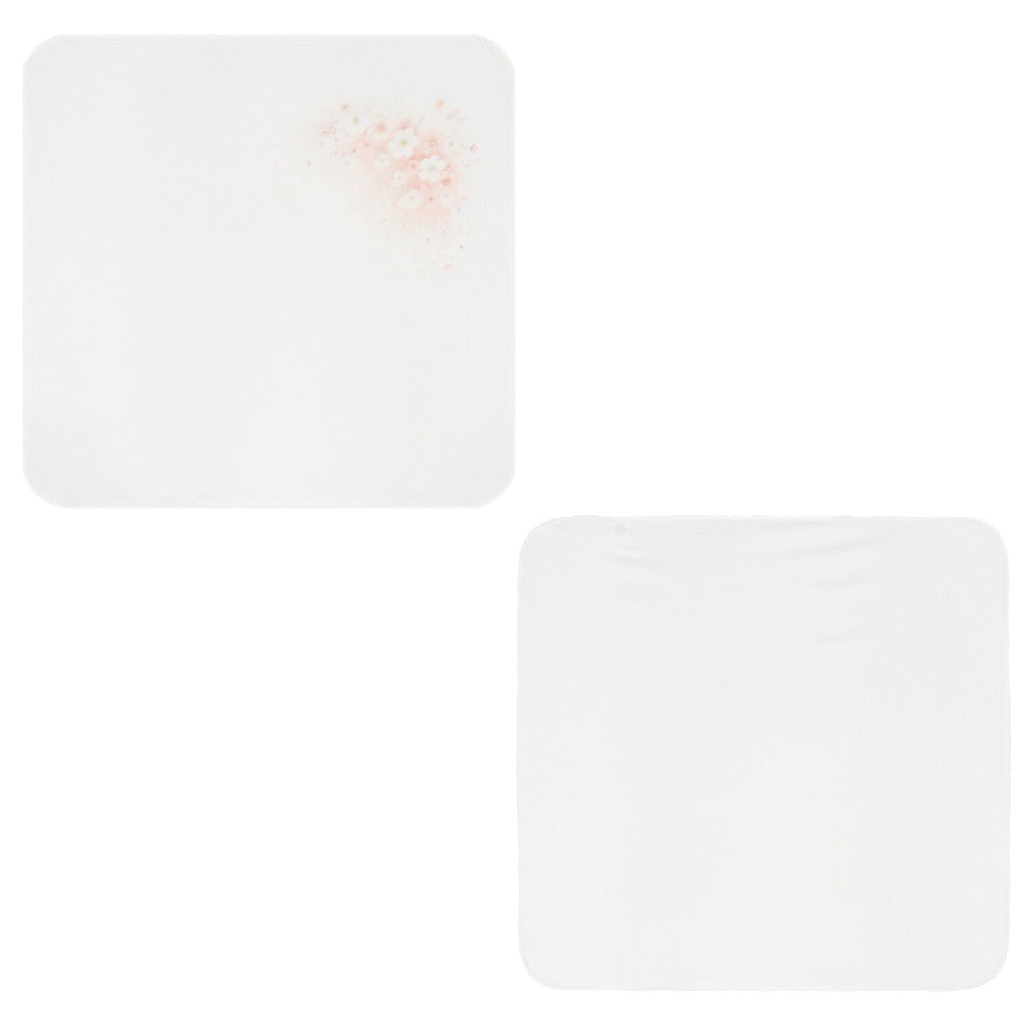 قماش موسلين باللون  عاجى مزين بالزهور للأطفال, 1, hi-res