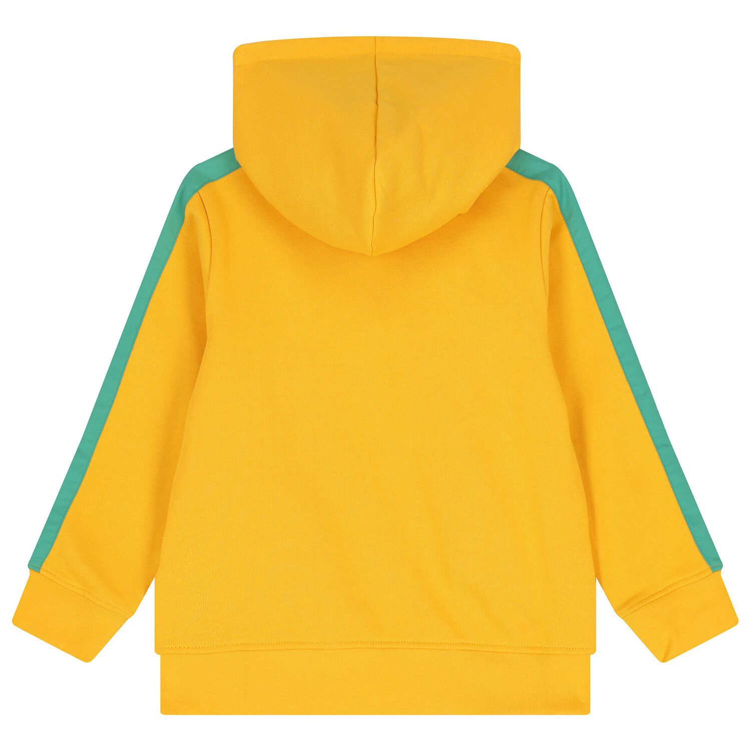 Boys Yellow & Green Squirrel Hooded Zip Up Top, 1, hi-res