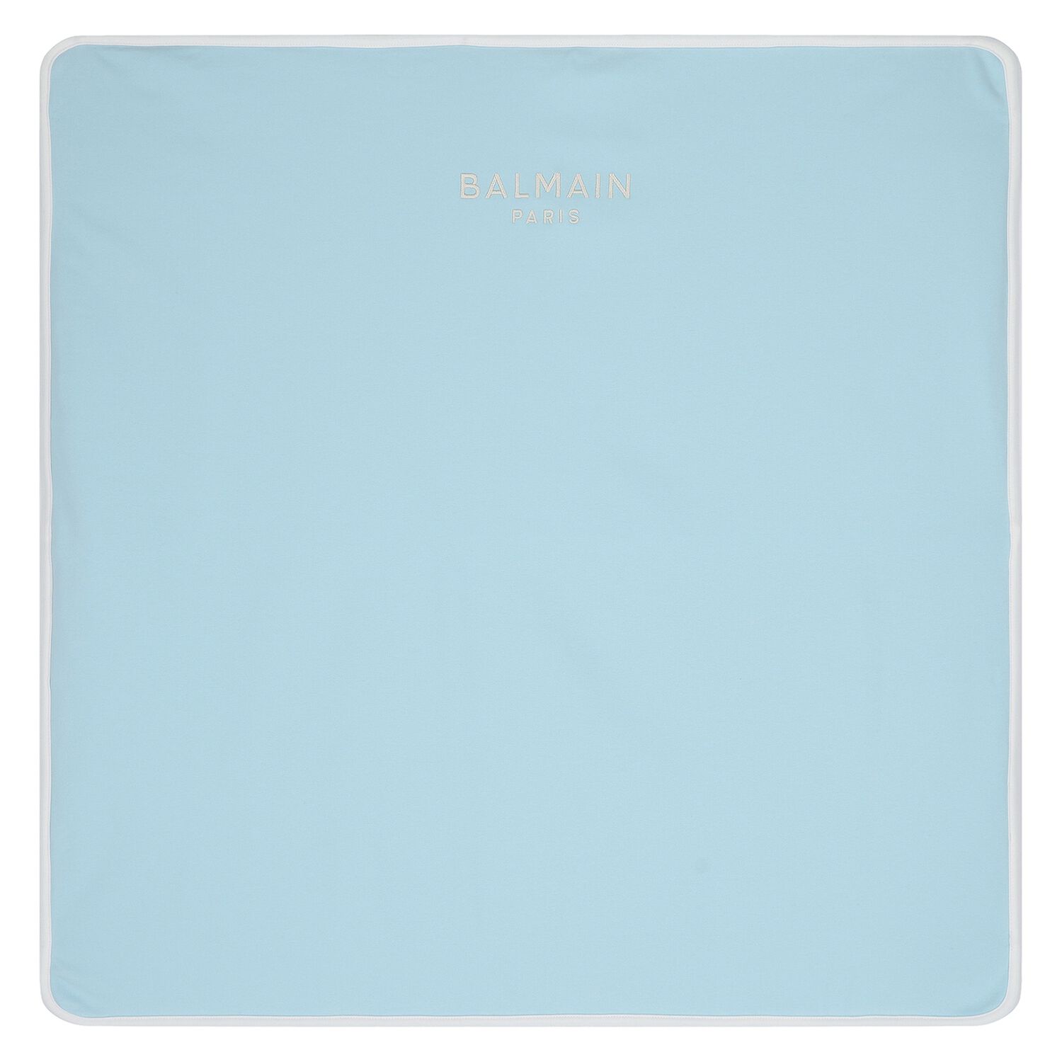 بطانية بشعار باللون أزرق وعاجي للأولاد , 3, hi-res