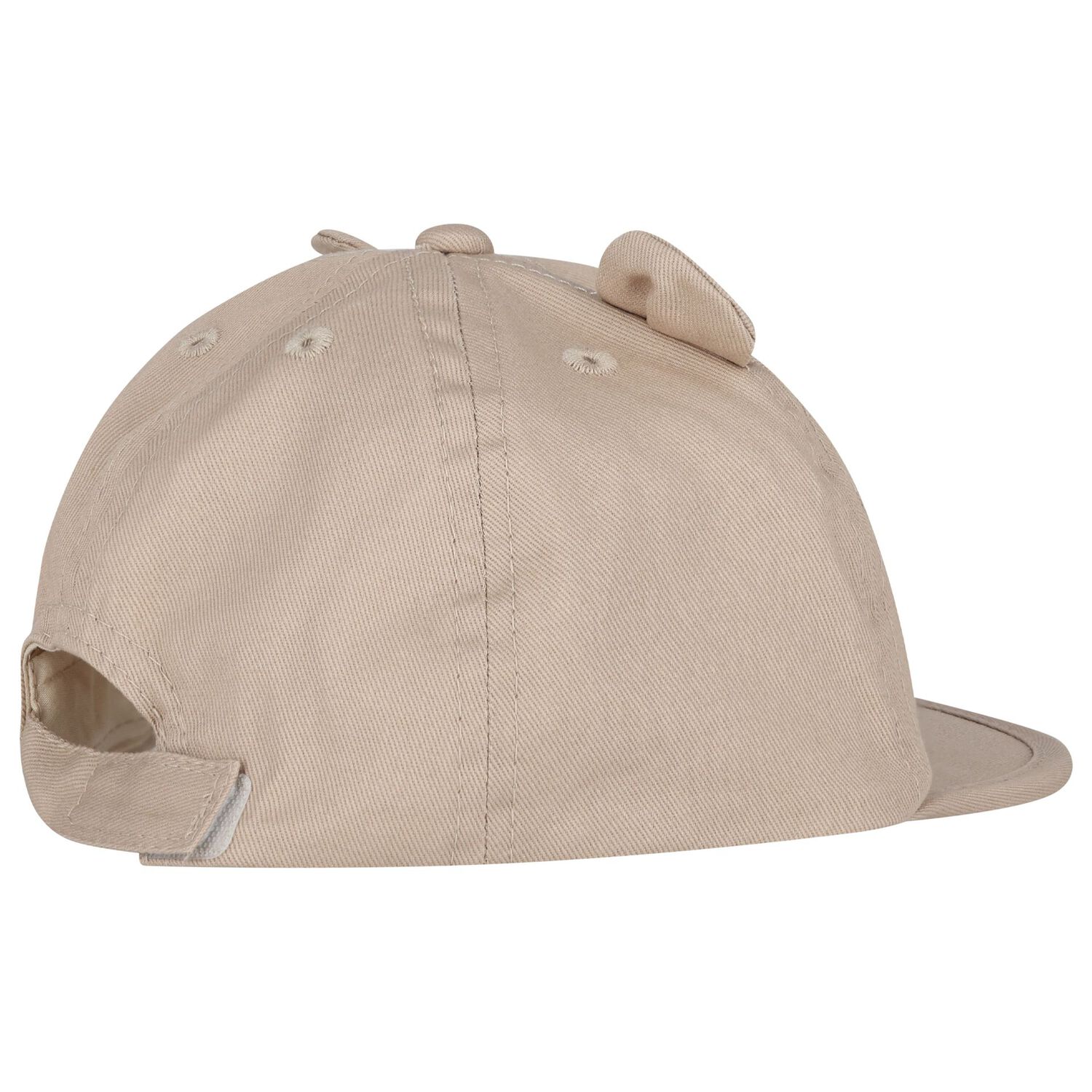 Younger Boys Beige Teddy Bear Cap, 2, hi-res