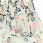 تنوره بنات بالشعار بطبعه فراشات باللون العاجى , 1, hi-res