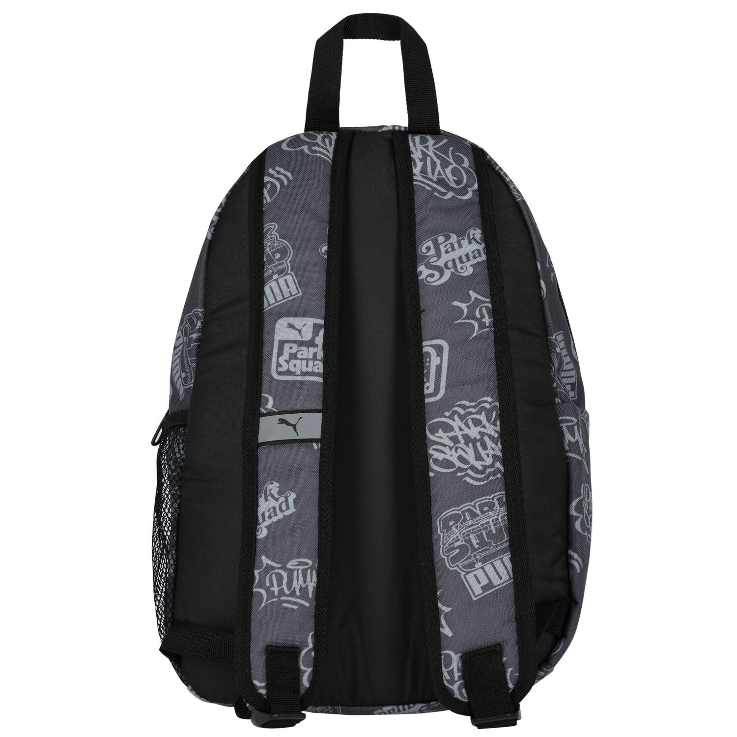 Boys Grey Logo Backpack, 2, hi-res