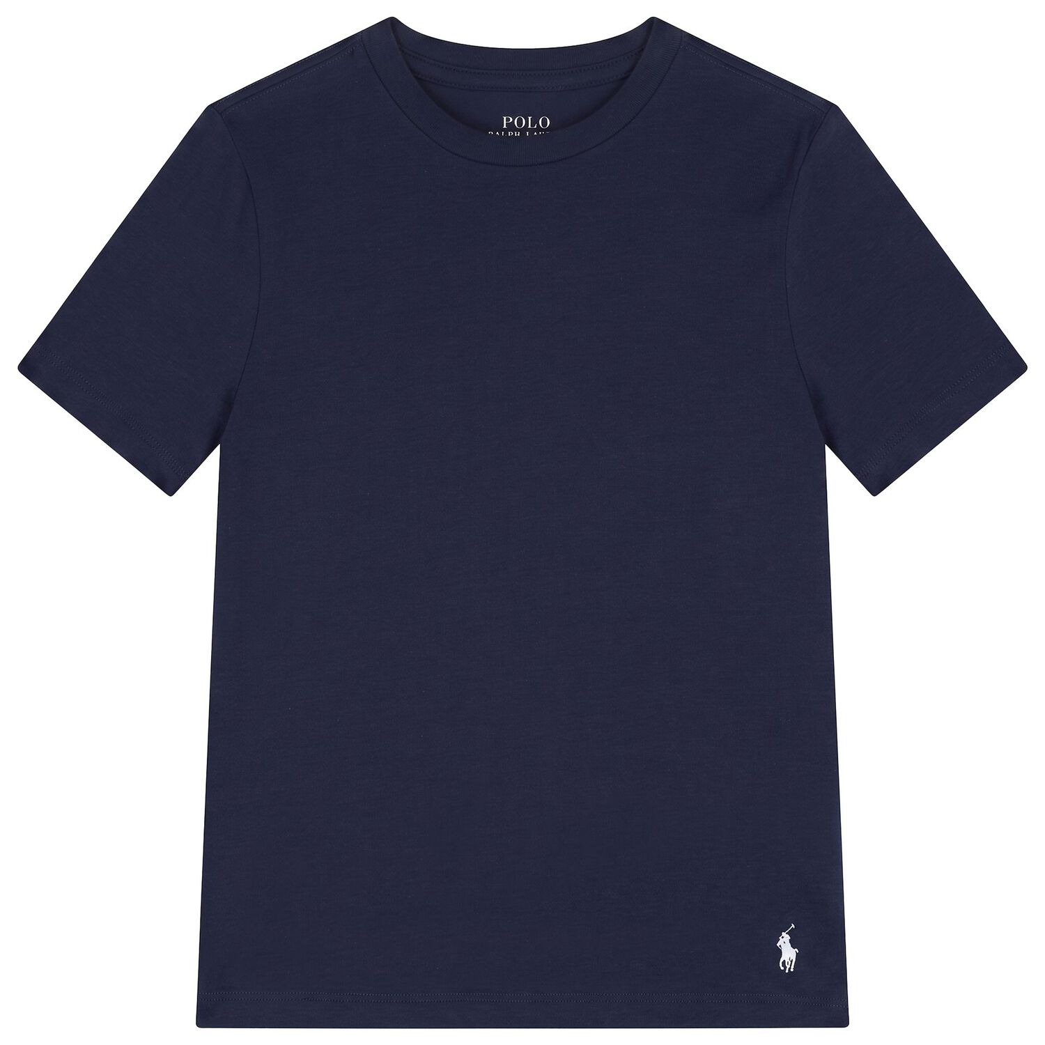 Boys Navy Blue & Blue Logo T-Shirts ( 3-Pack ), 1, hi-res