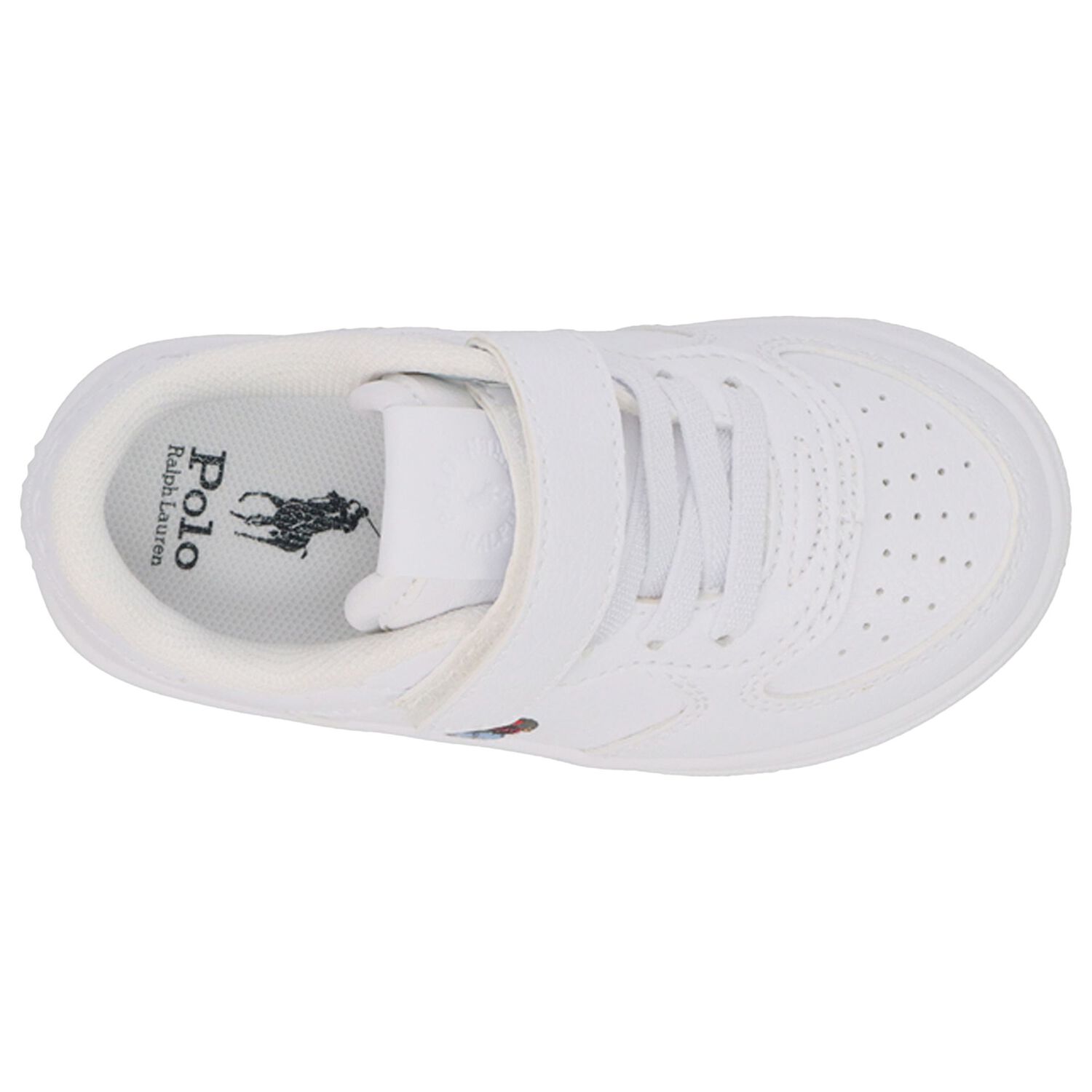 White Teddy Bear Trainers, 1, hi-res