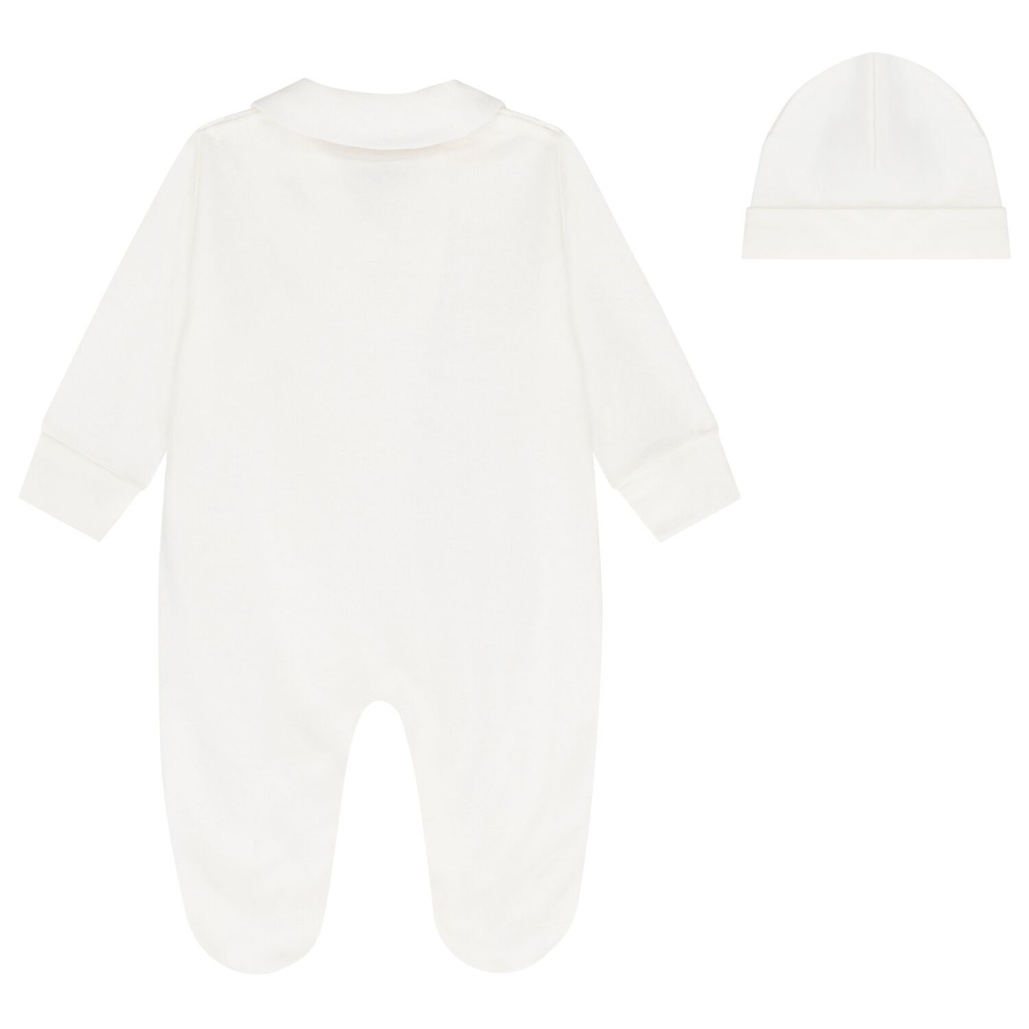Baby Boys Ivory Teddy Bear Babygrow Gift Set, 1, hi-res