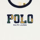 Boys White Logo T-Shirt, 3, hi-res