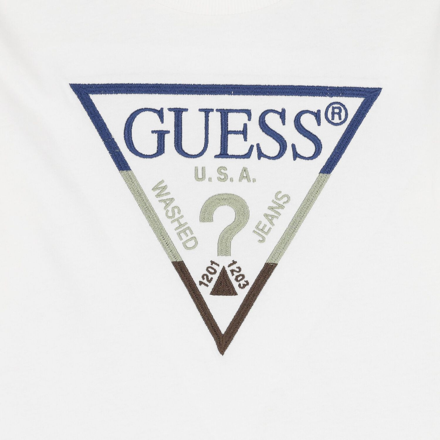 توب اولاد باكمام طويله بالشعار باللون الابيض , 1, hi-res image number null