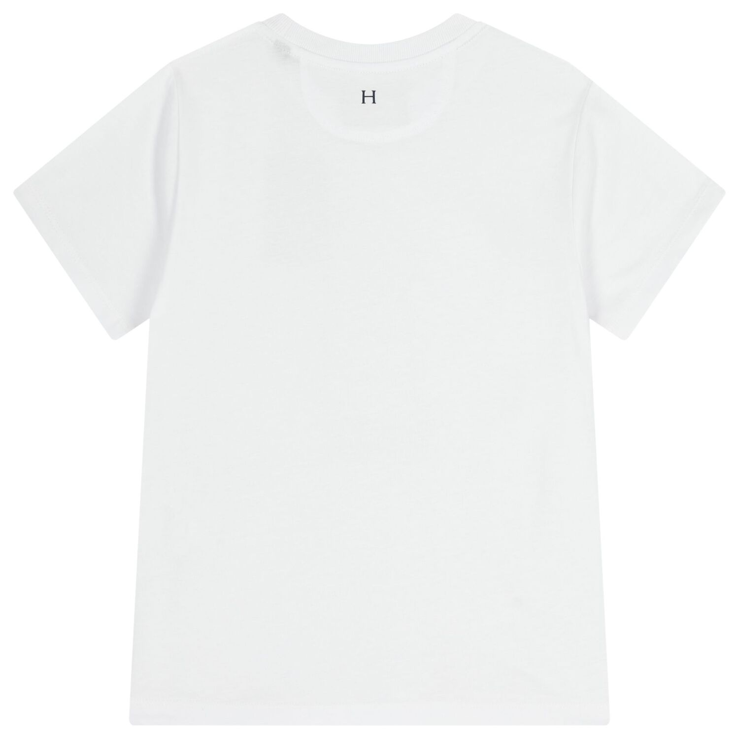 Boys White Dog Logo T-Shirt , 2, hi-res