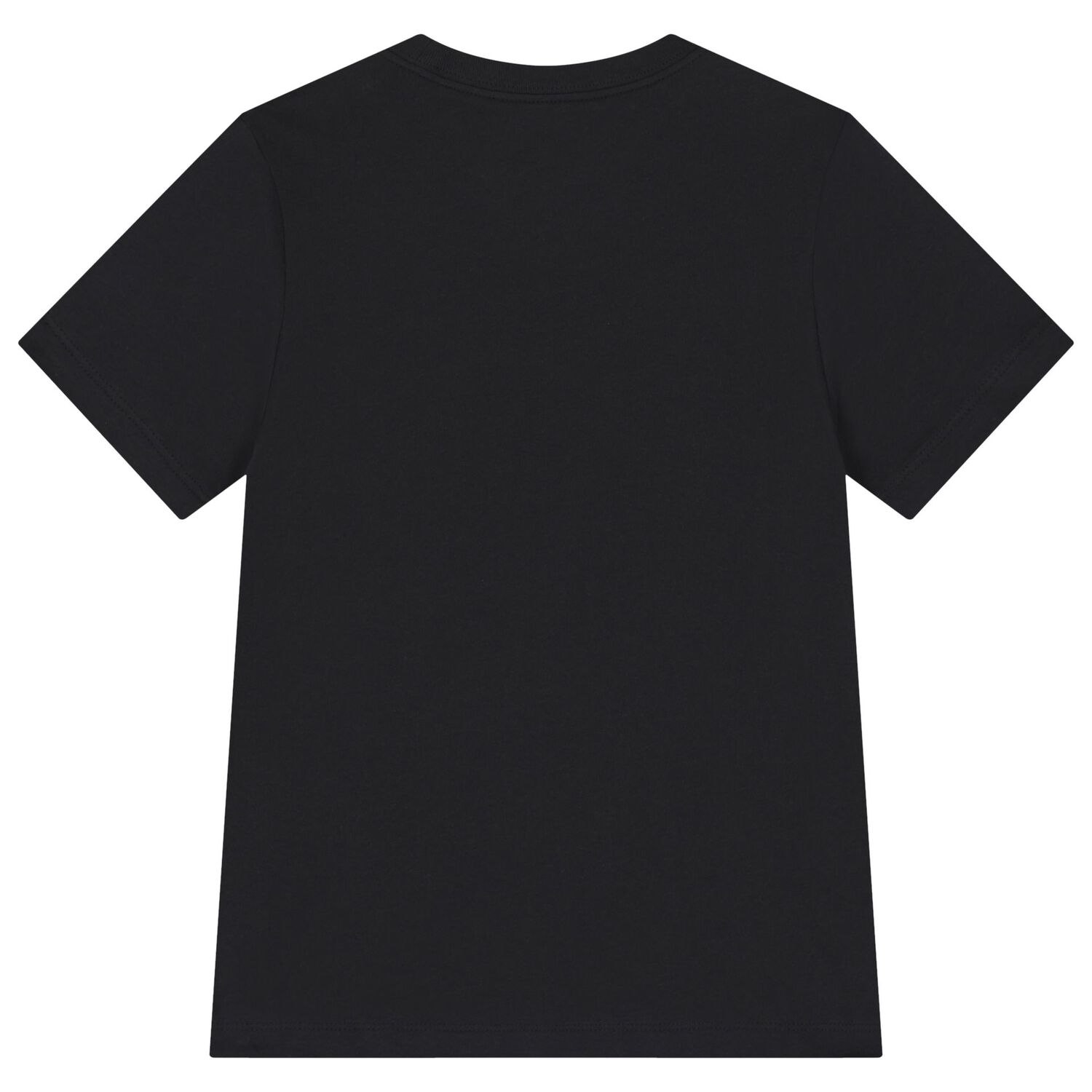 Boys Black Logo T-Shirt, 1, hi-res